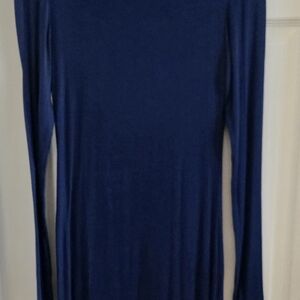BCBGMaxAzria Navy Blue Midi Dress